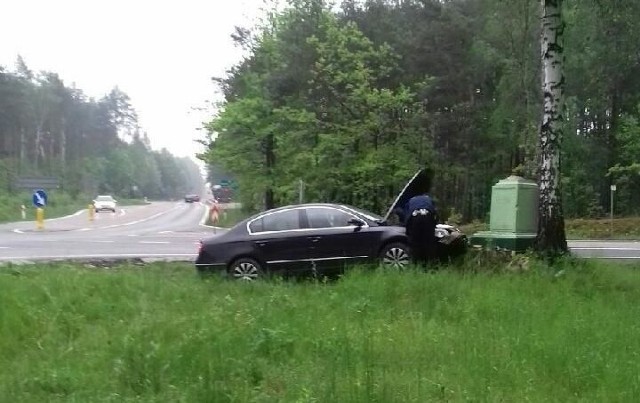 Poranny wypadek na krzyżówkach radoszyckich