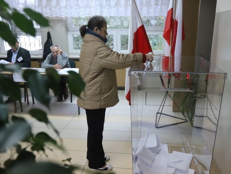 Pierwsi łodzianie oddali swoje głosy w wyborach...