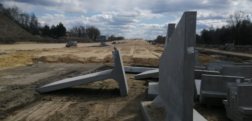 Budowa S14 w rejonie Smulska
