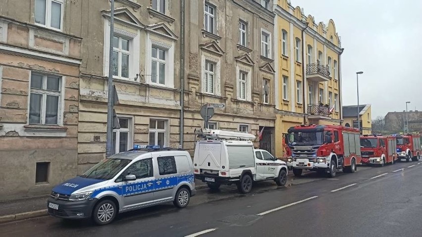 Katastrofa budowlana w Kaliszu. W jednej z kamienic na ulicy Stawiszyńskiej zawalił się strop