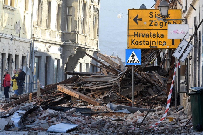 Chorwacja: Rośnie liczba ofiar po trzęsieniu ziemi. Wciąż trwa akcja ratunkowa