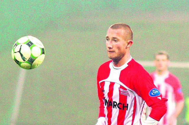 Mariusz Sacha jest piłkarzem Stali Stalowa Wola