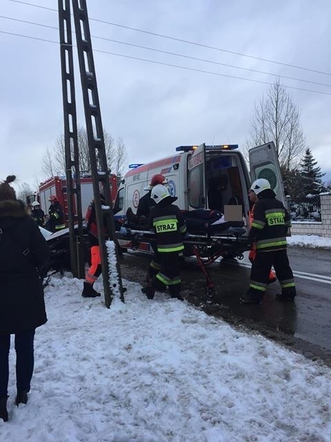 Na ulicy 11-listopada zderzyły się dwa pojazdy, jeden z nich...