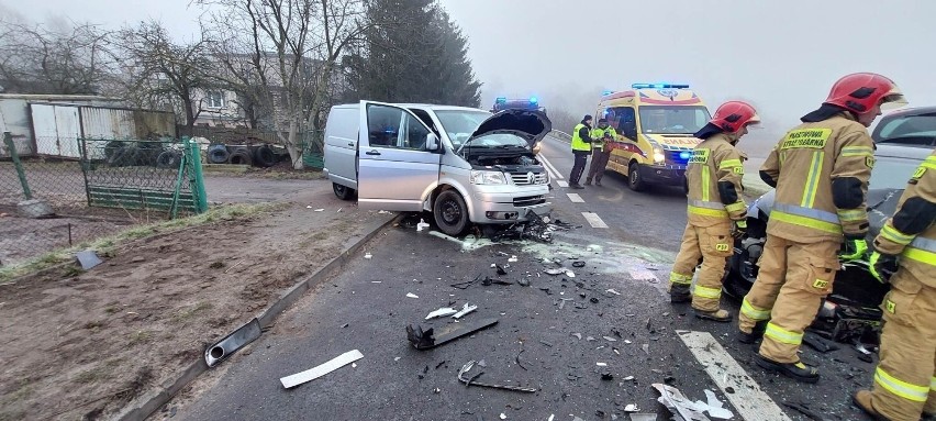 Interweniowała straż pożarna, pogotowie ratunkowe i policja....