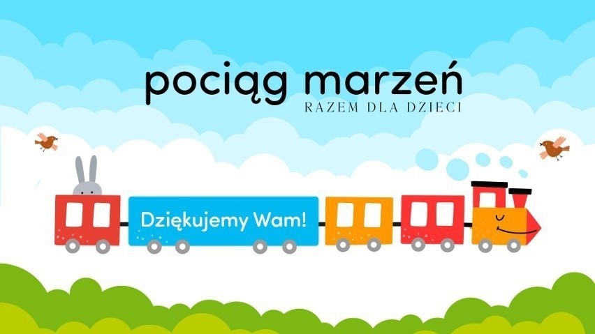 Ruszamy w drogę! Pociąg marzeń spełnia wakacyjne marzenia dzieci