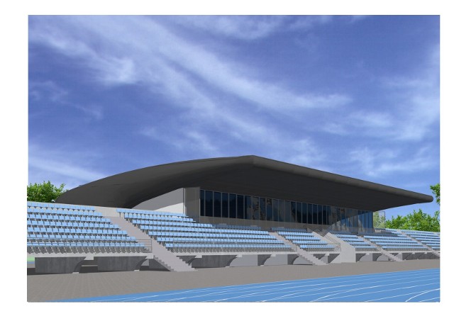 Na stadionie lekkoatletycznym w Zawadzie będą trybuny na ok. trzy tysiące miejsc. Ośrodek sportowy ma spełniać wymogi IAAF