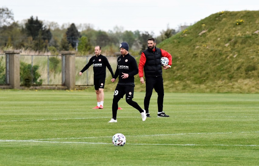 Środowy trening Zagłębia Lubin