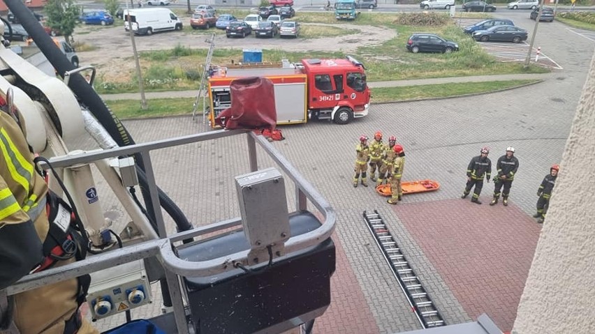 Zobaczcie zdjęcia z ćwiczeń toruńskich strażaków >>>>