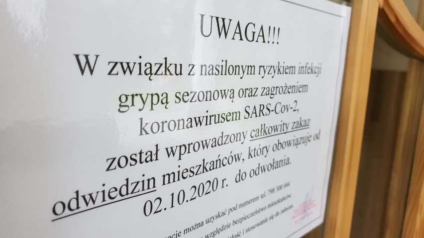 DPS w Szymiszowie został zamknięty na 10 dni, a pracownicy...