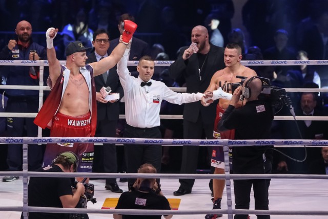 Polsat Boxing Night w Kraków Arena. Walka Andrzej Wawrzyk - Marcin Rekowski.