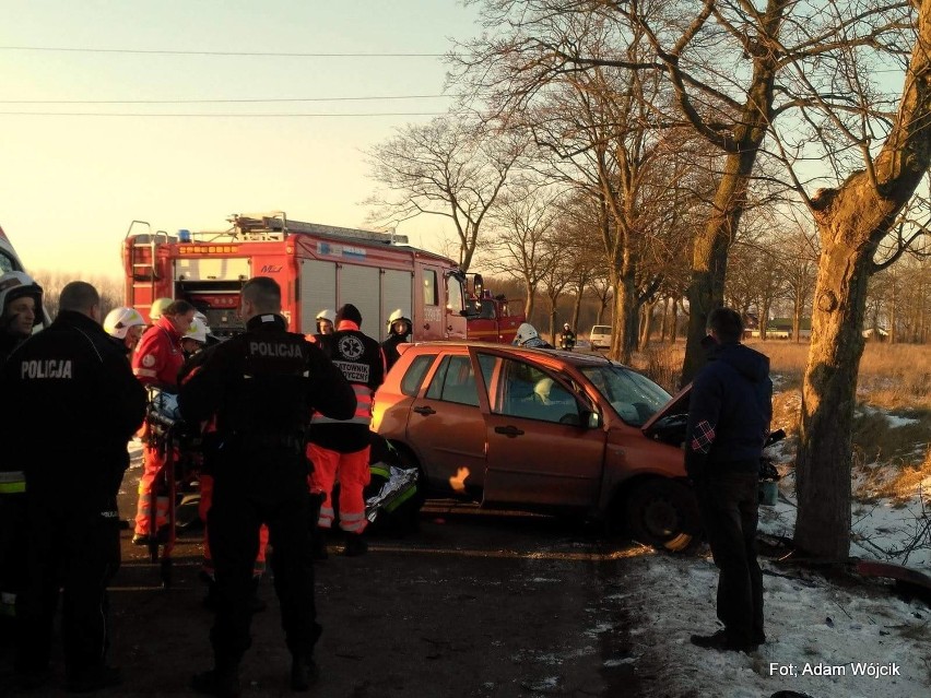 Do niebezpiecznego zdarzenia doszło w okolicach Sianowa....