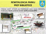 Łapy. Plac przed biblioteką będzie odnowiony. Powstanie tężnia solankowa