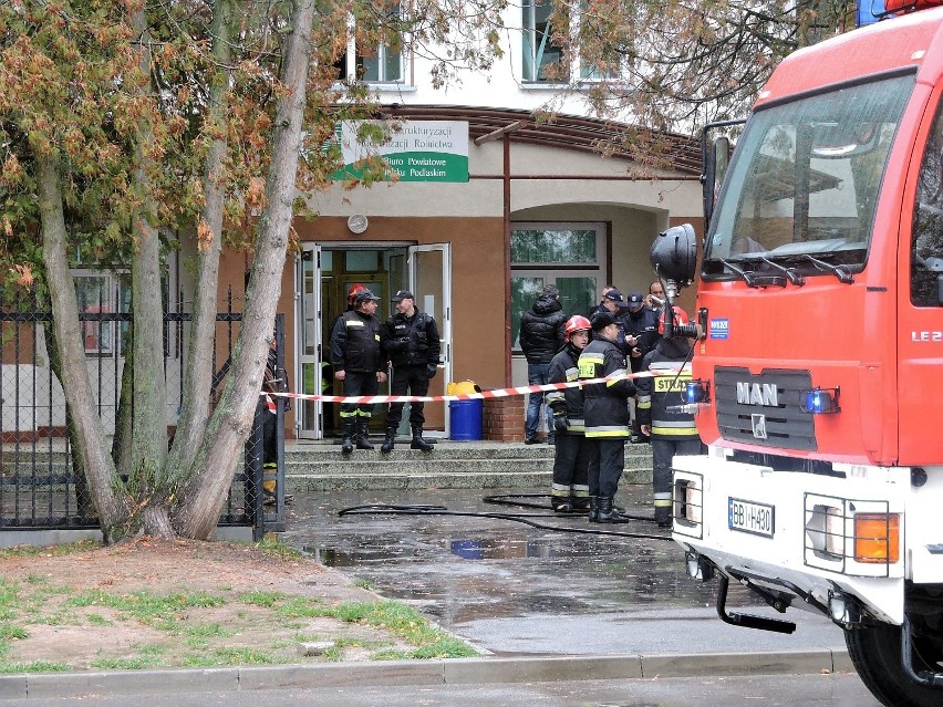 Zdenerwowany rolnik próbował podpalić biuro ARiMR w Bielsku...