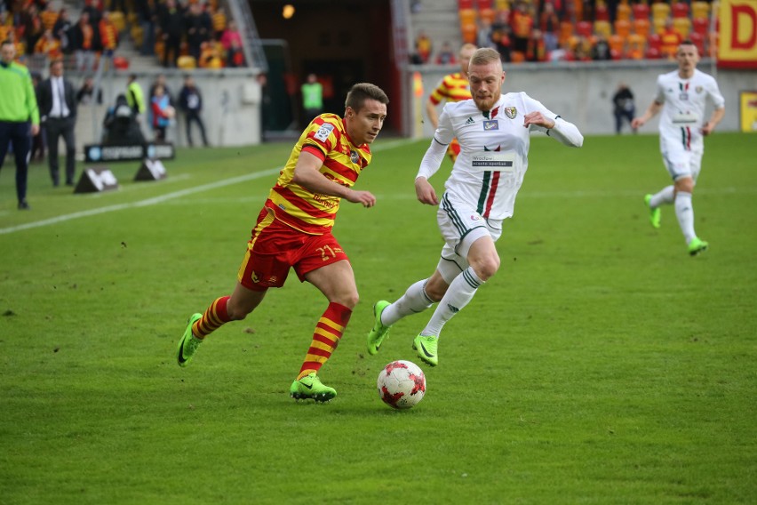 Jagiellonia - Śląsk 4:1. WKS rozbity w Białymstoku