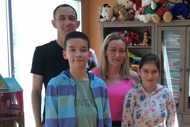 Weronika Kępas i jej rodzina są już w Stanford.