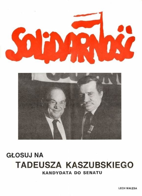 Plakat z Lechem Wałęsą był najpopularniejszym plakatem...