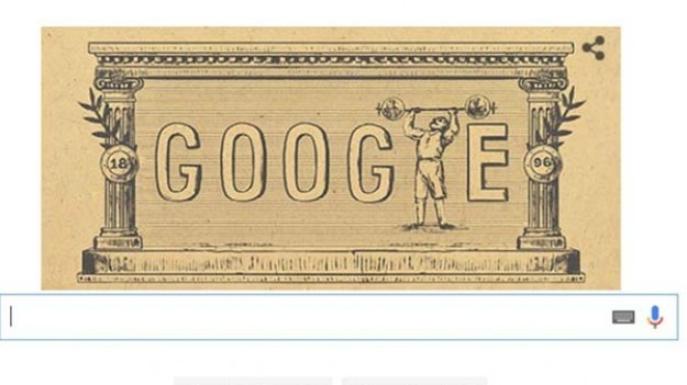 Pierwsze nowożytne Igrzyska Olimpijskie - Google Doodle 6...