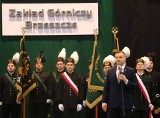 Brzeszcze. Prezydent Andrzej Duda obiecał dalsze wsparcie dla branży górniczej w Polsce [ZDJĘCIA]