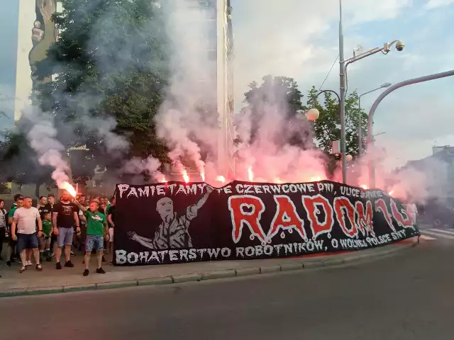 Kibice Radomiaka Radom upamiętnili kolejną rocznicę wydarzeń Radomskiego Czerwca 76