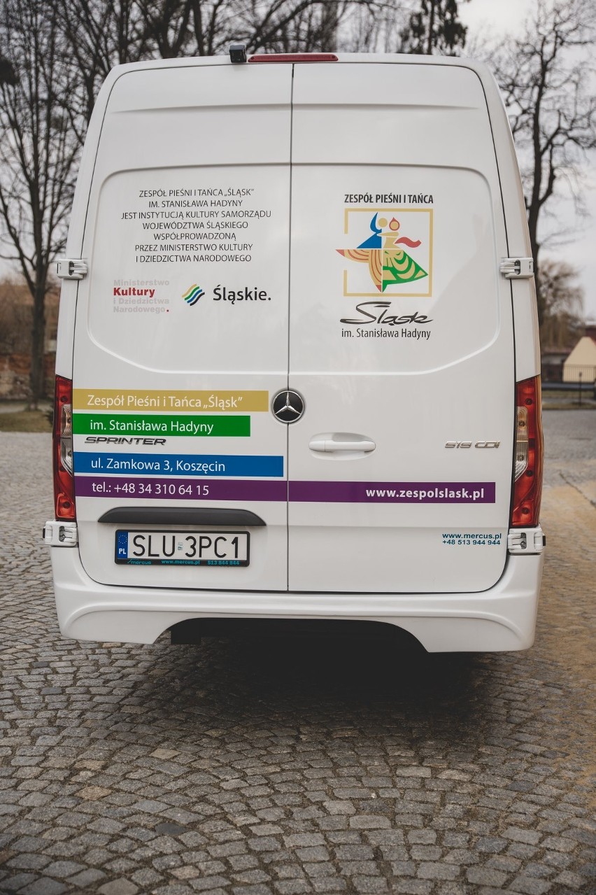 Zespół "Śląsk" ma nowego minibusa. To kolejny logistyczny...