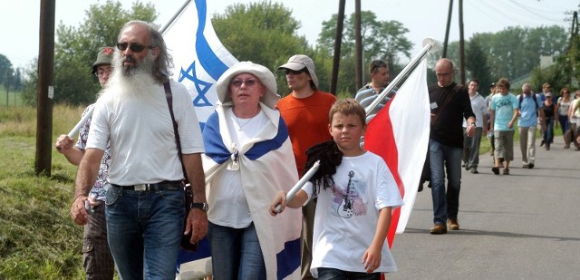 Jak co roku, 13 sierpnia, ostatnią drogą Żydów z rymanowskiego getta przeszedł marsz pamięci.