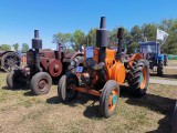 VII Festiwal MotoRock. Zabytkowe traktory przyjechały na Pomorze. Niektóre z nich mają prawie 100 lat | ZDJĘCIA, WIDEO