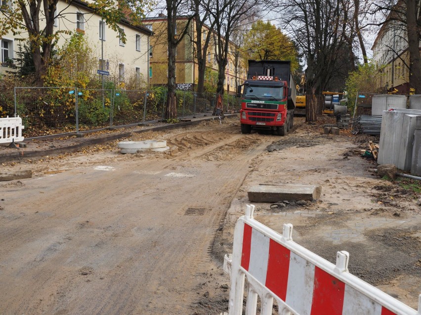 Przebudowa ulicy Kościuszki w Koszalinie.