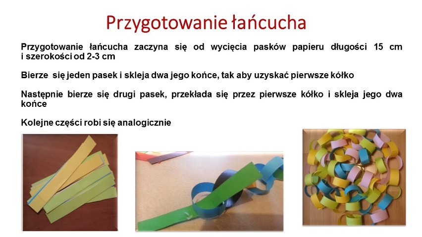 Zrób choinkowy łańcuch z papieru i włącz się w akcję wspierającą nieuleczalnie chore dzieci. Jak to zrobić? To bardzo proste!