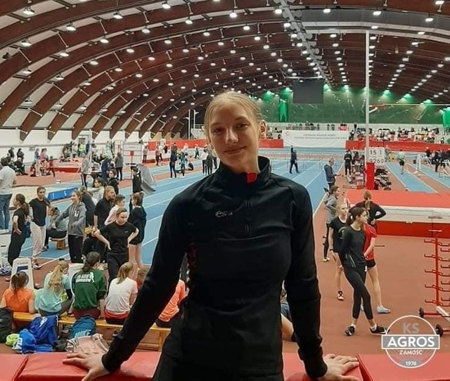 17-letnia Martyna Seń (Agros Zamość) jest wielką nadzieją polskiej lekkiej atletyki
