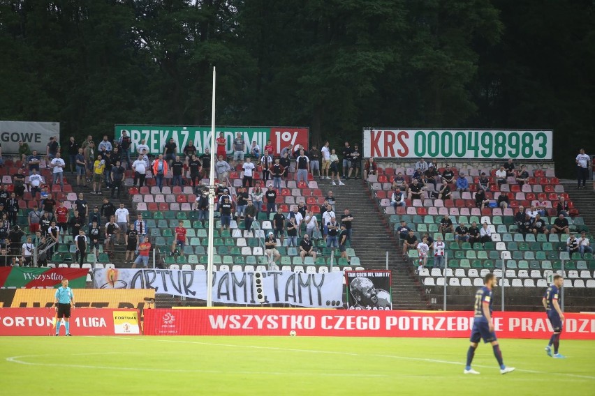 26.06.2020. Zagłębie Sosnowiec - Odra Opole. Pierwszy mecz z...