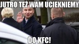 Prezydent Andrzej Duda z żoną w KFC MEMY Internauci śmieją się do rozpuku ANDRZEJ DUDA MEMY