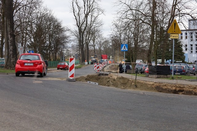 Budowa przejścia dla pieszych na ul. Powstańców Wielkopolskich w Więcborku