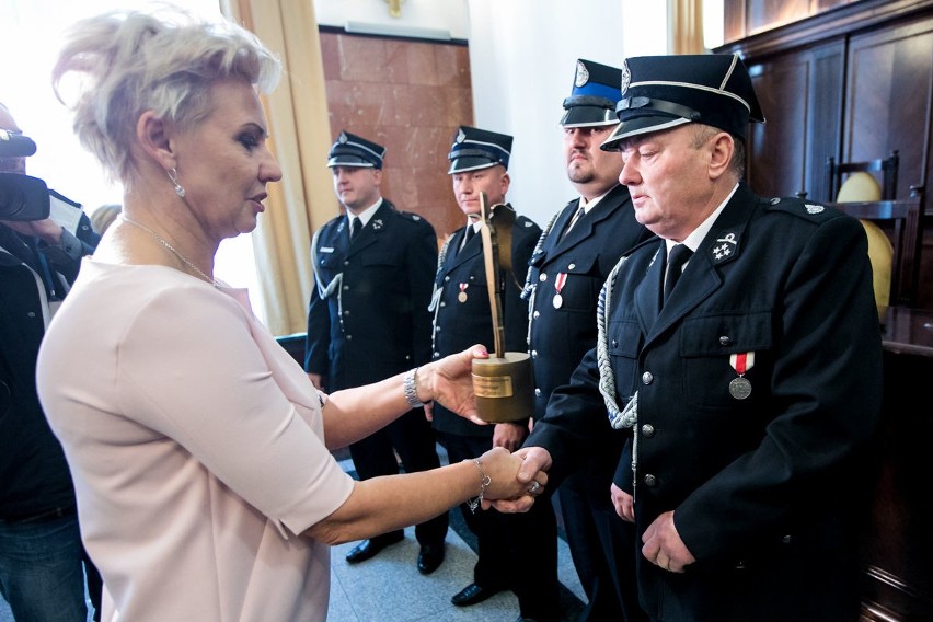 Bo strażacy z gminy Kcynia  są laureatami marszałkowskiego...