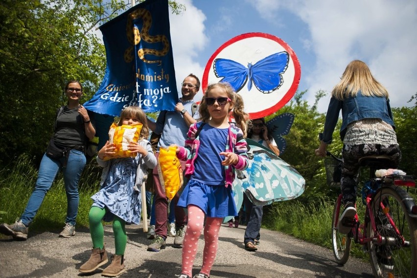 Kraków. Piknik protestacyjny przeciwko zabudowie Zakrzówka [ZDJĘCIA]