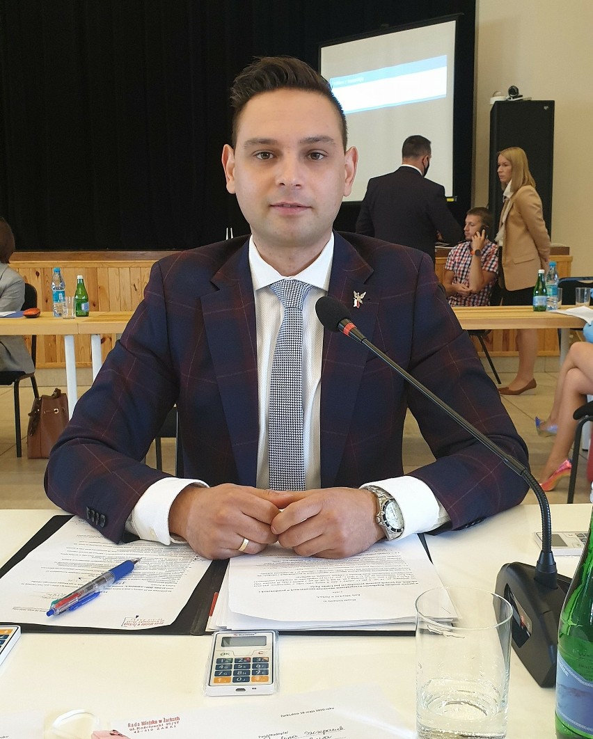 Kandydat na burmistrza Żarek - Adam Zamora