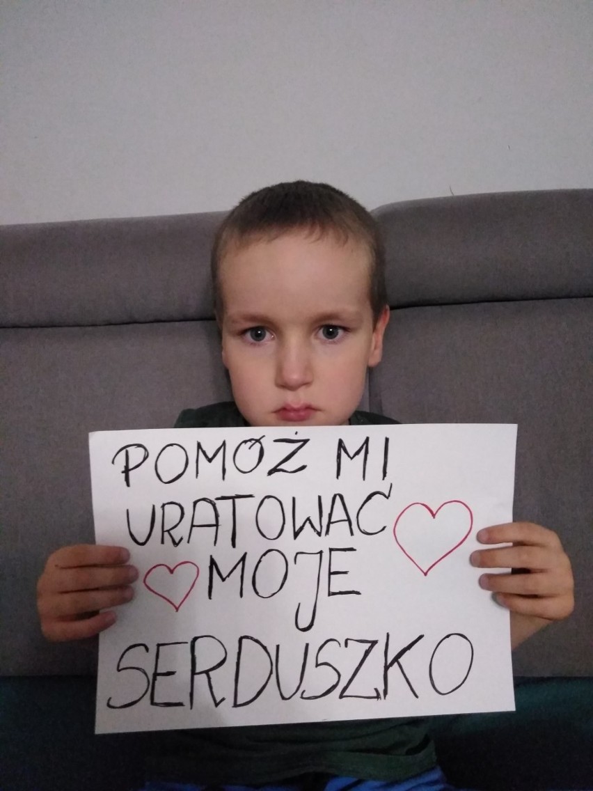 Gabryś ma 5 lat i ciężką wadę serca. Pomóc mu mogą...