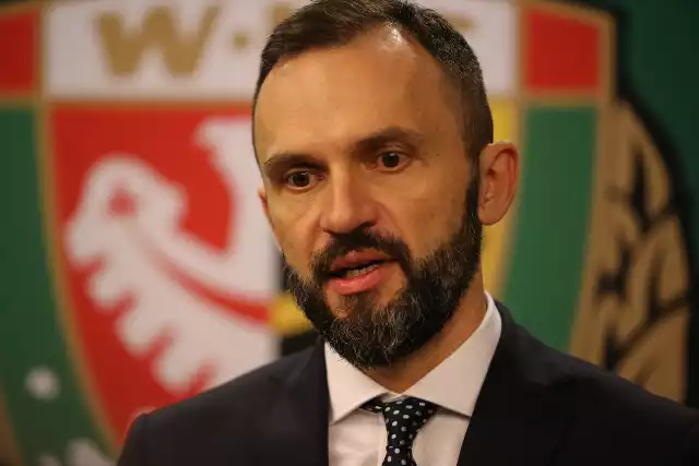 Prezes zarządu Śląska Wrocław Piotr Waśniewski