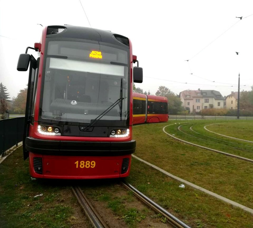 W środę do MPK Łódź dostarczono dziewiąty tramwaj Pesa...