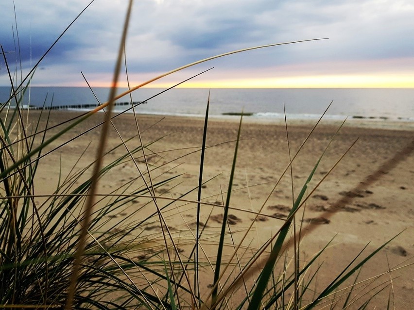 Pochmurny weekend nad morzem w Dziwnowie. Zobacz zdjęcia 