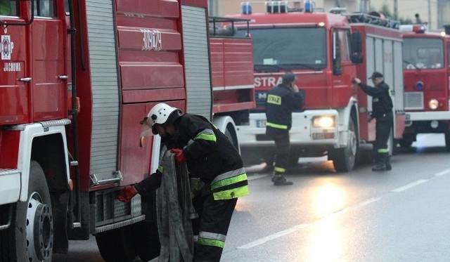 Ewakuacja przedszkola w Sępólnie Krajeńskim