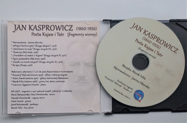 Słowa muzycznych kompozycji zawartych na płycie stanowią fragmenty wierszy Jana Kasprowicza