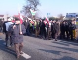 Protest rolników w Łowiczu. Blokada dróg w województwie łódzkim [ZDJĘCIA]