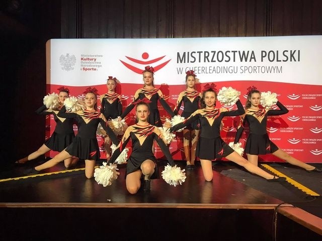 Cheerleaderki Pasja Ostrołęka startowały w Mistrzostwach Polski w Cheerleadingu Sportowym w Kielcach, 7-9.05.2021. Zdjęcia, wyniki