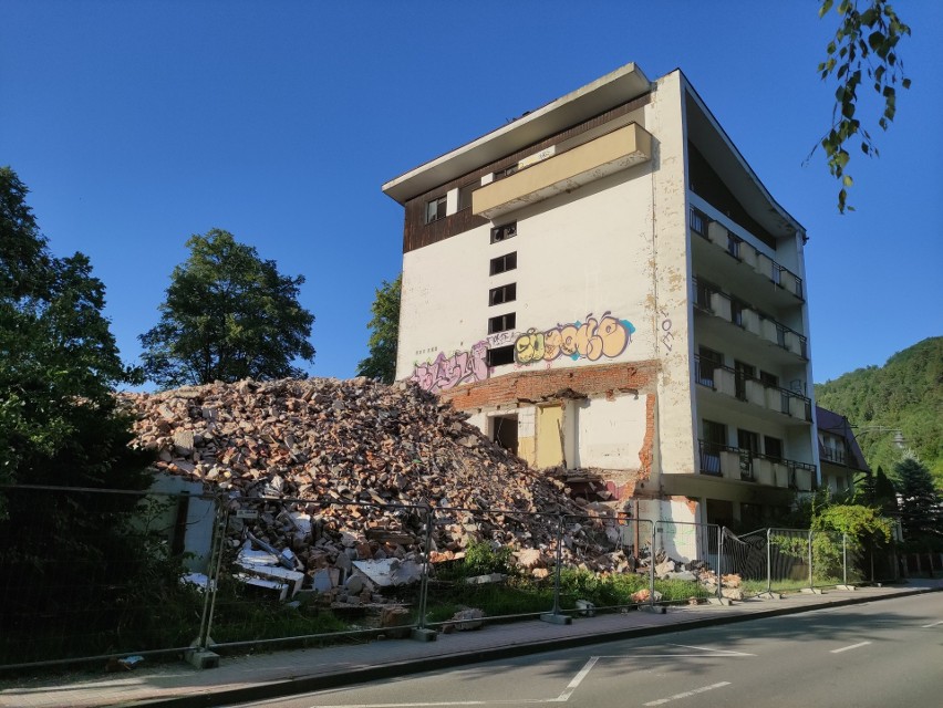 Hotel Koliba został wyburzony