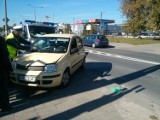 Wypadek w Radomiu. Potrącenie na pasach na ulicy Wernera (zdjęcia)