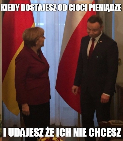 Angela Merkel: Memy po wizycie w Polsce zalały internet [ZOBACZ MEMY]