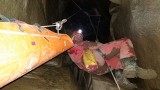 Ratownicy Grupy Bieszczdzkiej GOPR szlifowali umiejętności z ratownictwa jaskiniowego [ZDJĘCIA]