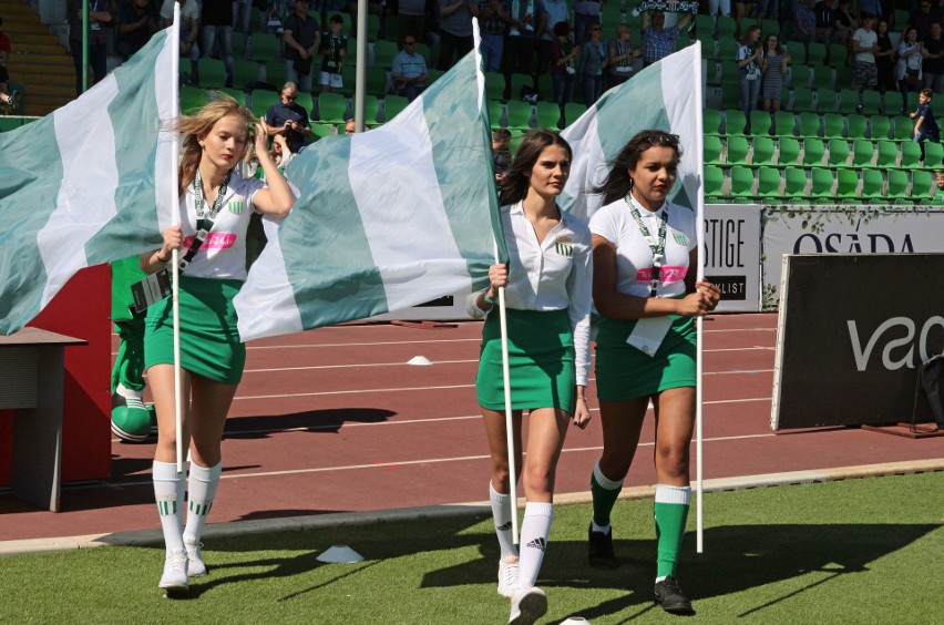 Kibice na meczu Olimpii Grudziądz z Chojniczanką Chojnice [zobacz zdjęcia]