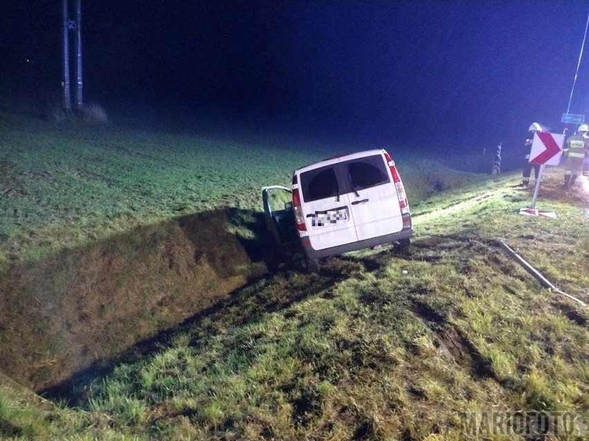 Kolizja na DK 39 w Igłowicach koło Namysłowa.