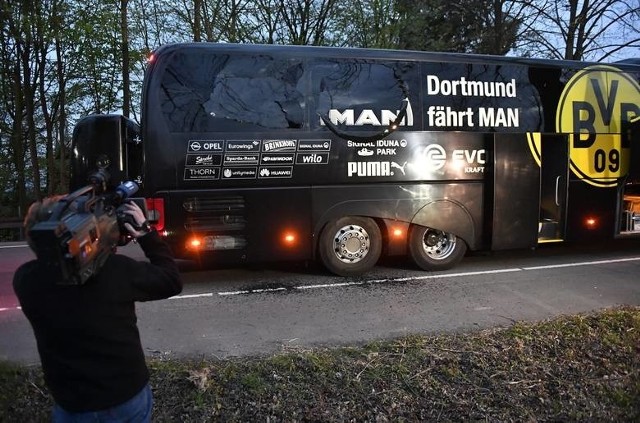 W okolicy autokaru, którym piłkarze Borussii Dortmund jechali na stadion doszło do wybuchu